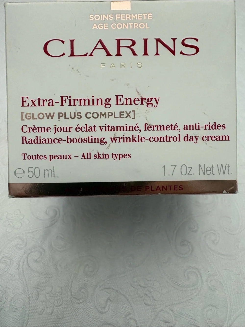 Clarins Extra-Firming Energy Day Cream — Glow Plus Complex